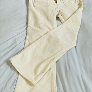 Ralph Lauren Cream Flare Jeans
